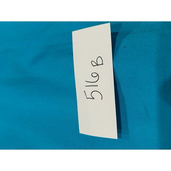 Sportelle Turquoise Studded Jacket Rhinestone Buttons 3/4 Sleeves Sz Large - Picture 8 of 8